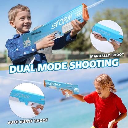 Eaglestone Electric Gun Toy for Kids - Full Auto Water Pistol Grip Guns