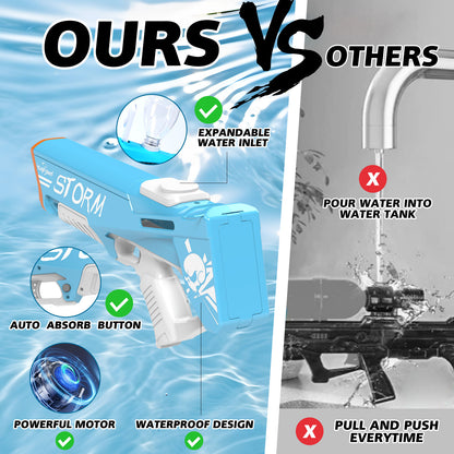 Eaglestone Electric Gun Toy for Kids - Full Auto Water Pistol Grip Guns